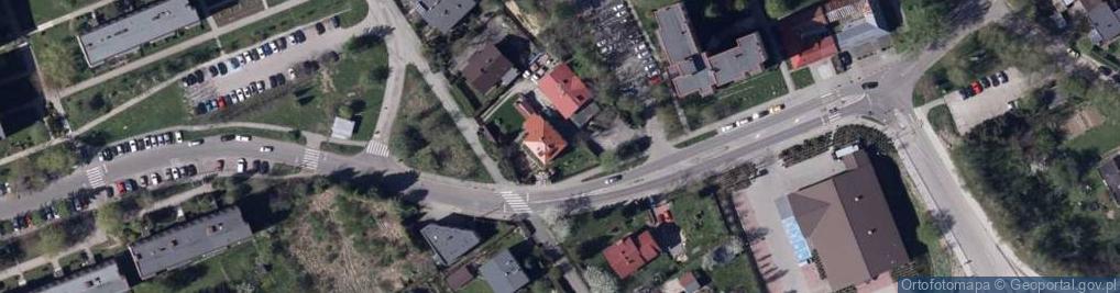 Zdjęcie satelitarne Trzech Diamentów ul.