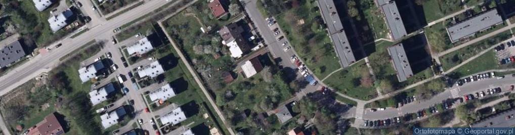 Zdjęcie satelitarne Trzech Diamentów ul.