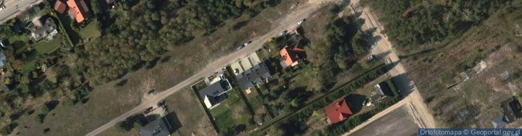 Zdjęcie satelitarne Trzech Dębów ul.