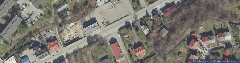 Zdjęcie satelitarne Trudna ul.