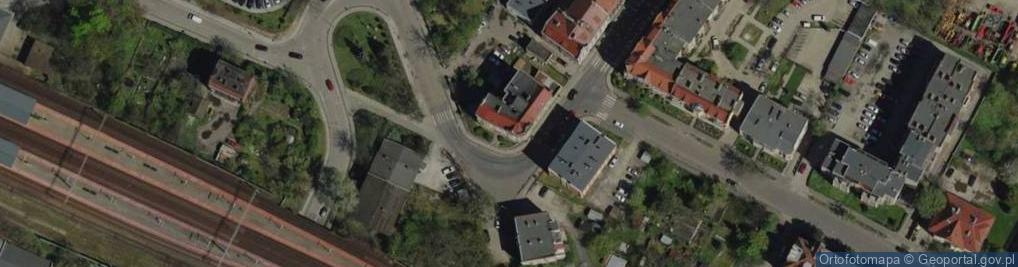 Zdjęcie satelitarne Trzech Kotwic ul.
