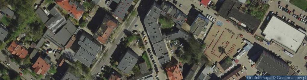 Zdjęcie satelitarne Trzech Kotwic ul.