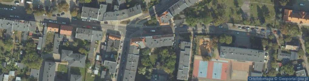 Zdjęcie satelitarne Traugutta Romualda, gen. ul.