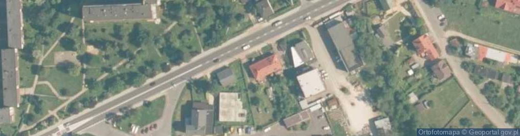 Zdjęcie satelitarne Trzebińska ul.