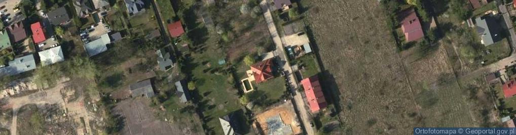 Zdjęcie satelitarne Trylogii ul.