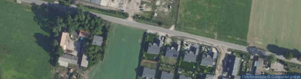 Zdjęcie satelitarne Trzecka ul.