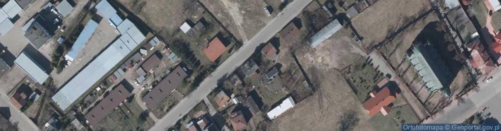 Zdjęcie satelitarne Trzcianka ul.