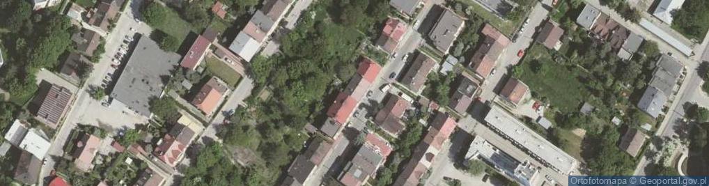 Zdjęcie satelitarne Trębacza Piotra ul.