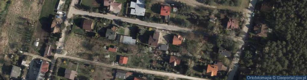 Zdjęcie satelitarne Trzech Sosen ul.
