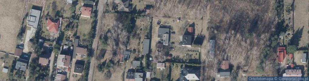 Zdjęcie satelitarne Tranzytowa ul.