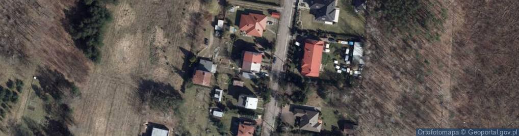 Zdjęcie satelitarne Tranzytowa ul.