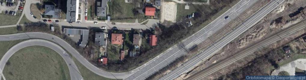 Zdjęcie satelitarne Trójskok ul.