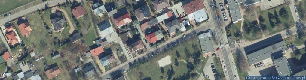 Zdjęcie satelitarne Tryboniów Janiny i Antoniego ul.
