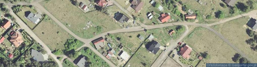 Zdjęcie satelitarne Troci ul.