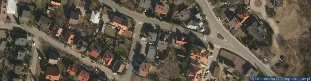 Zdjęcie satelitarne Trzebnicka ul.