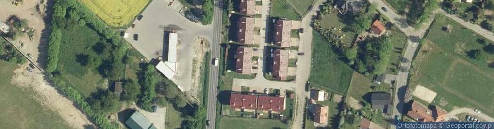 Zdjęcie satelitarne Trzebnicka ul.
