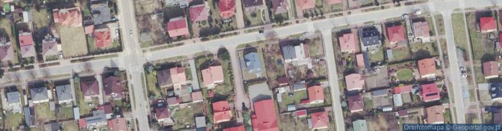 Zdjęcie satelitarne Trzeciaków ul.