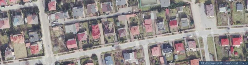 Zdjęcie satelitarne Trzeciaków ul.