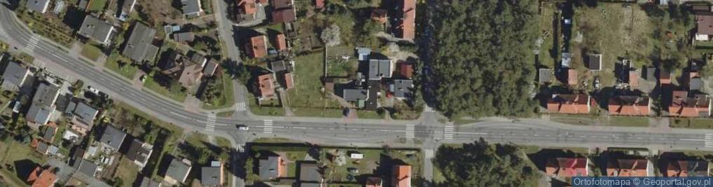Zdjęcie satelitarne Trzcianecka ul.
