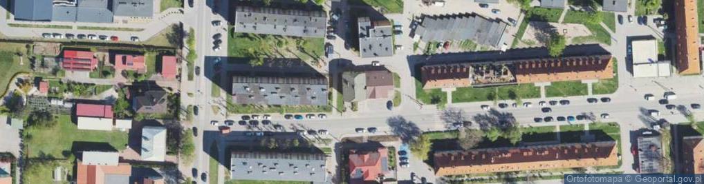 Zdjęcie satelitarne Traugutta Romualda, gen. ul.