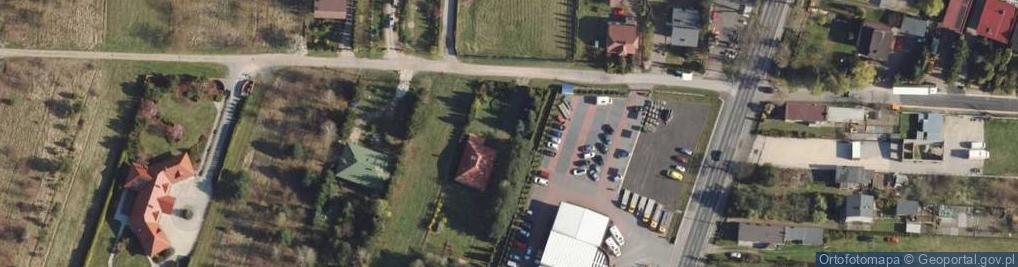 Zdjęcie satelitarne Traktorowa ul.