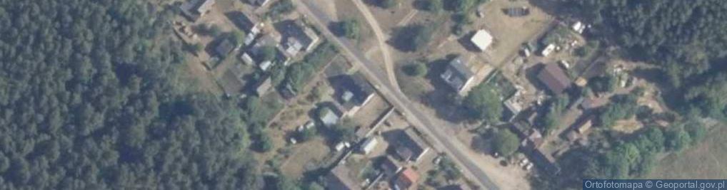 Zdjęcie satelitarne Trzebiń ul.