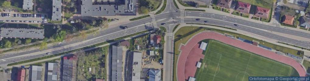 Zdjęcie satelitarne Traugutta Romualda, gen. ul.