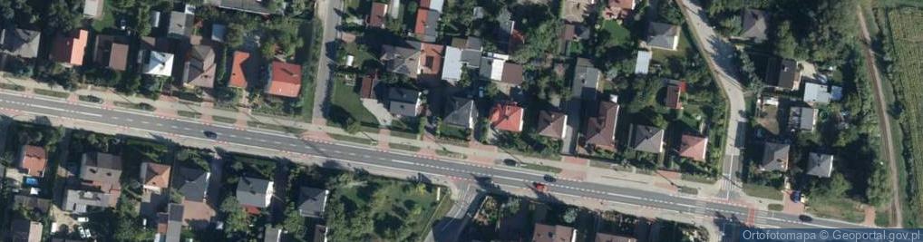 Zdjęcie satelitarne Trojanowska ul.