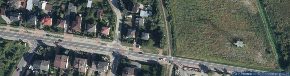 Zdjęcie satelitarne Trojanowska ul.