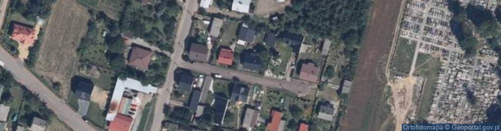 Zdjęcie satelitarne Trzydziestolecia ul.