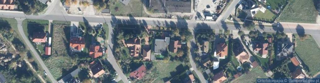 Zdjęcie satelitarne Trzebawska ul.