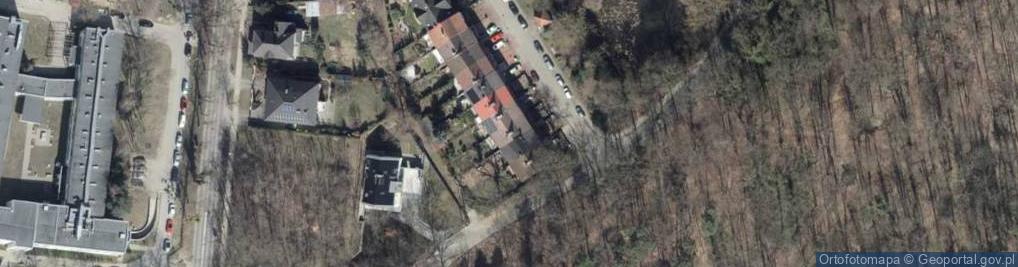 Zdjęcie satelitarne Trygława ul.
