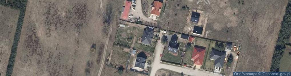 Zdjęcie satelitarne Trzesiecka ul.