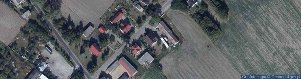 Zdjęcie satelitarne Trąbin-Wieś ul.
