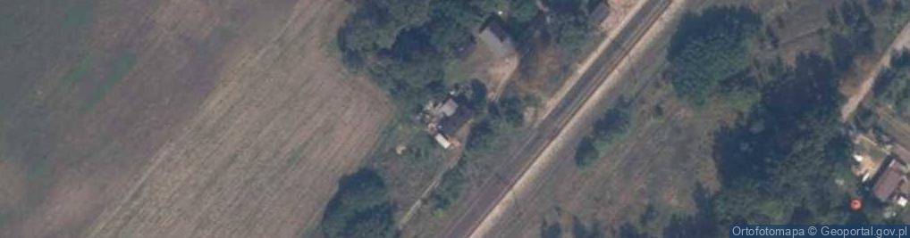Zdjęcie satelitarne Trąbki Małe ul.