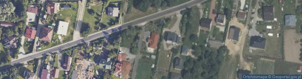 Zdjęcie satelitarne Trablice ul.