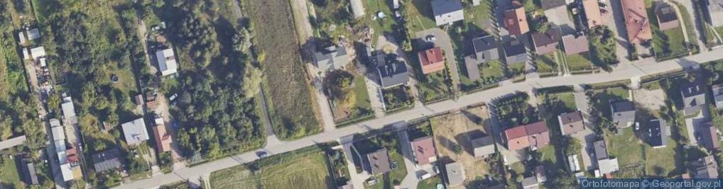Zdjęcie satelitarne Trablice ul.