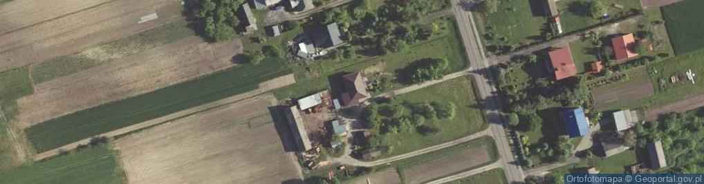 Zdjęcie satelitarne Trawniki-Kolonia ul.
