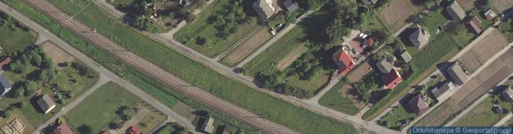 Zdjęcie satelitarne Trawniki ul.