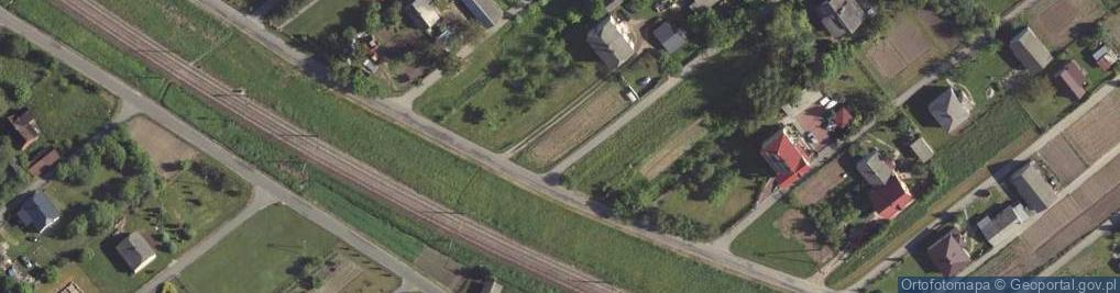 Zdjęcie satelitarne Trawniki ul.