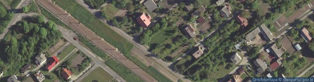 Zdjęcie satelitarne Trawniki ul.