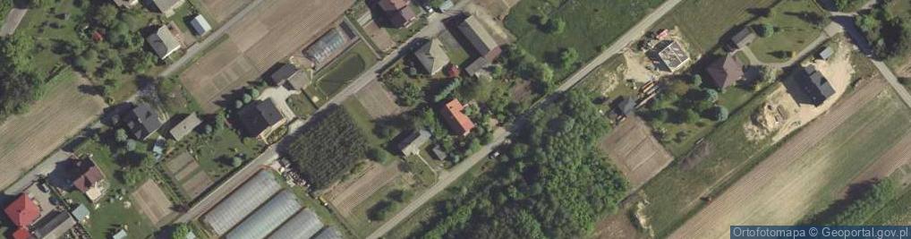 Zdjęcie satelitarne Trawniki ul.