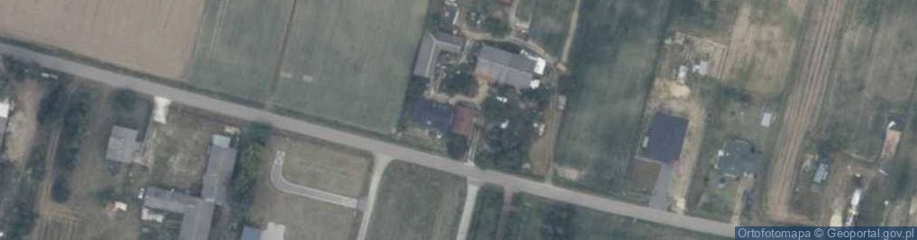 Zdjęcie satelitarne Trojanów ul.