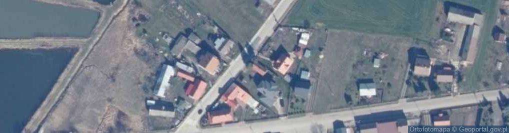 Zdjęcie satelitarne Trojanów ul.