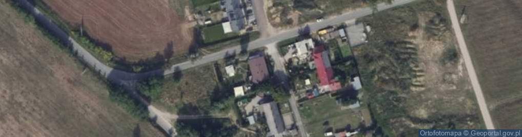 Zdjęcie satelitarne Trzaskowo ul.