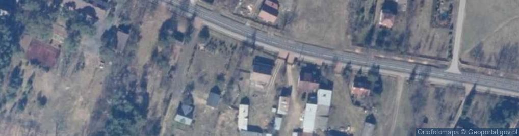 Zdjęcie satelitarne Trzcianka ul.