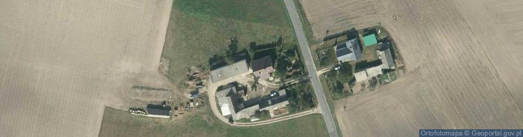 Zdjęcie satelitarne Trzciany ul.