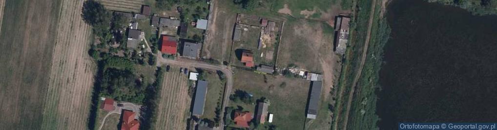 Zdjęcie satelitarne Trzciel-Odbudowa ul.