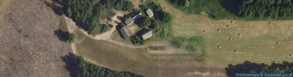 Zdjęcie satelitarne Trzciel-Odbudowa ul.