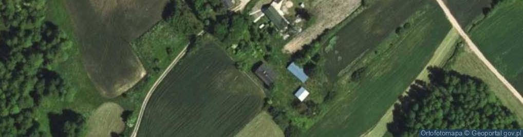 Zdjęcie satelitarne Trzcin ul.